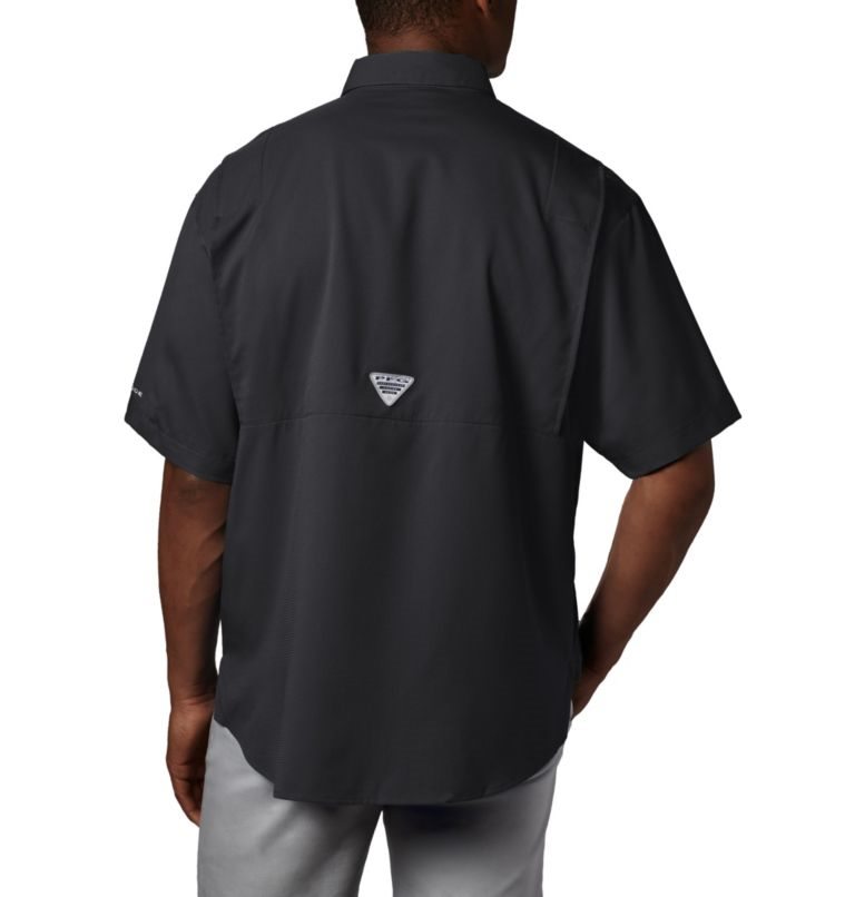 Men's Columbia PFG Tamiami II Short Sleeve Shirts Black | CA-VC085