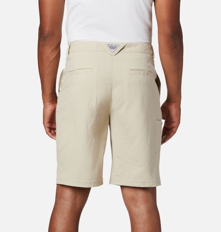 Men's Columbia PFG Tamiami Shorts Khaki | CA-N30C4