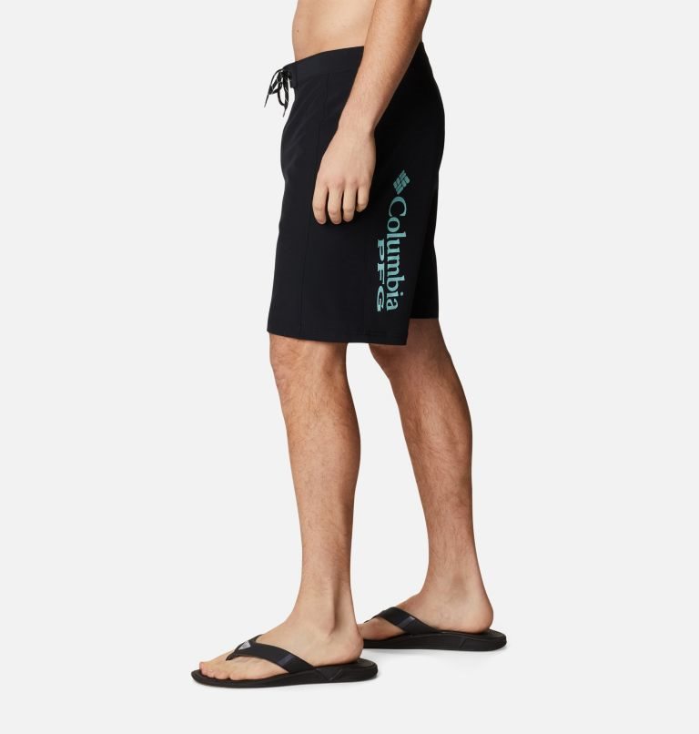 Men's Columbia PFG Terminal Tackle Board Shorts Black | CA-P16C5