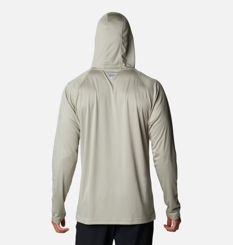 Men's Columbia PFG Terminal Tackle Hoodie Grey | CA-W036L