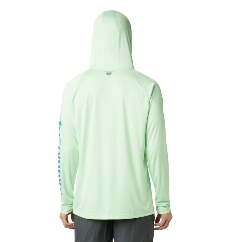 Men's Columbia PFG Terminal Tackle Hoodie Mint | CA-X0CA5