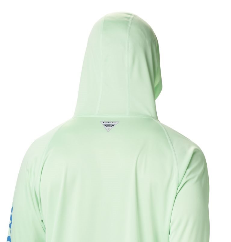 Men's Columbia PFG Terminal Tackle Hoodie Mint | CA-X0CA5