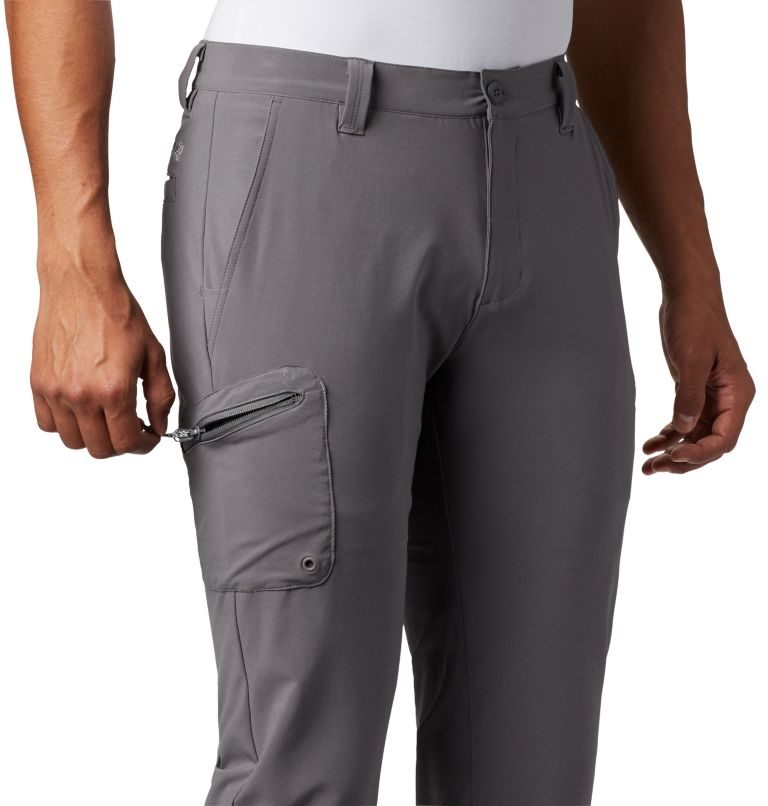 Men's Columbia PFG Terminal Tackle Pants Dark Grey | CA-N06C5