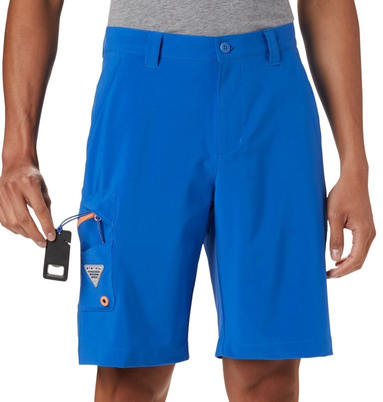 Men's Columbia PFG Terminal Tackle Shorts Blue | CA-L513L