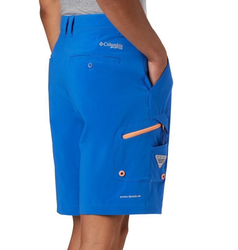 Men's Columbia PFG Terminal Tackle Shorts Blue | CA-L513L