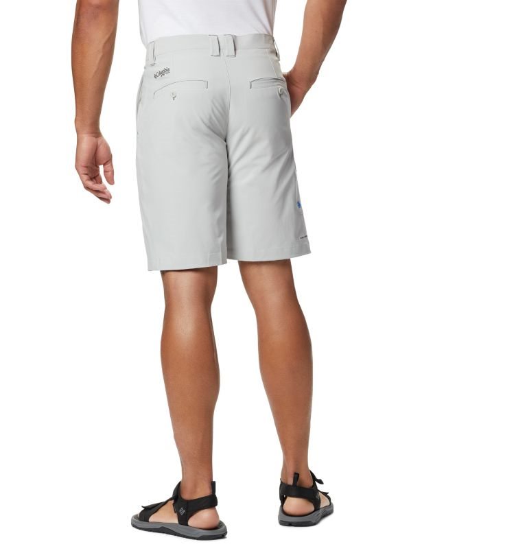 Men's Columbia PFG Terminal Tackle Shorts Light Grey | CA-UA04C