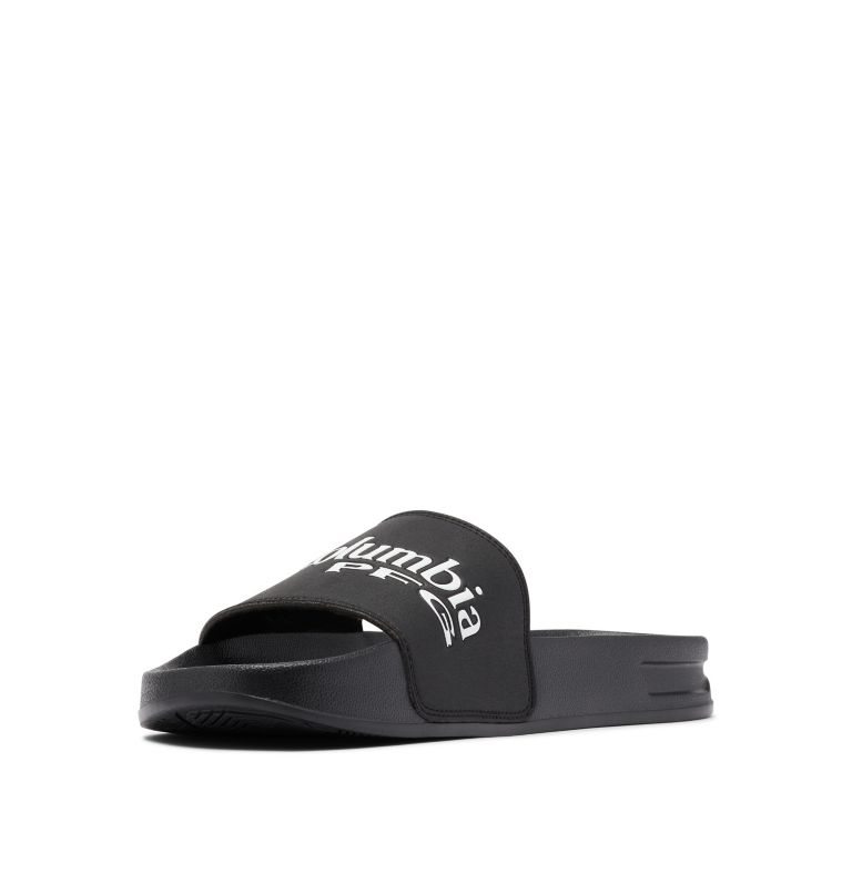 Men's Columbia PFG Tidal Ray Slides Black | CA-P6L58