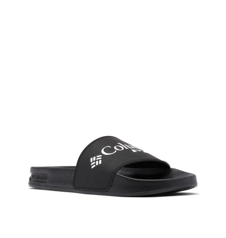 Men's Columbia PFG Tidal Ray Slides Black | CA-X3681