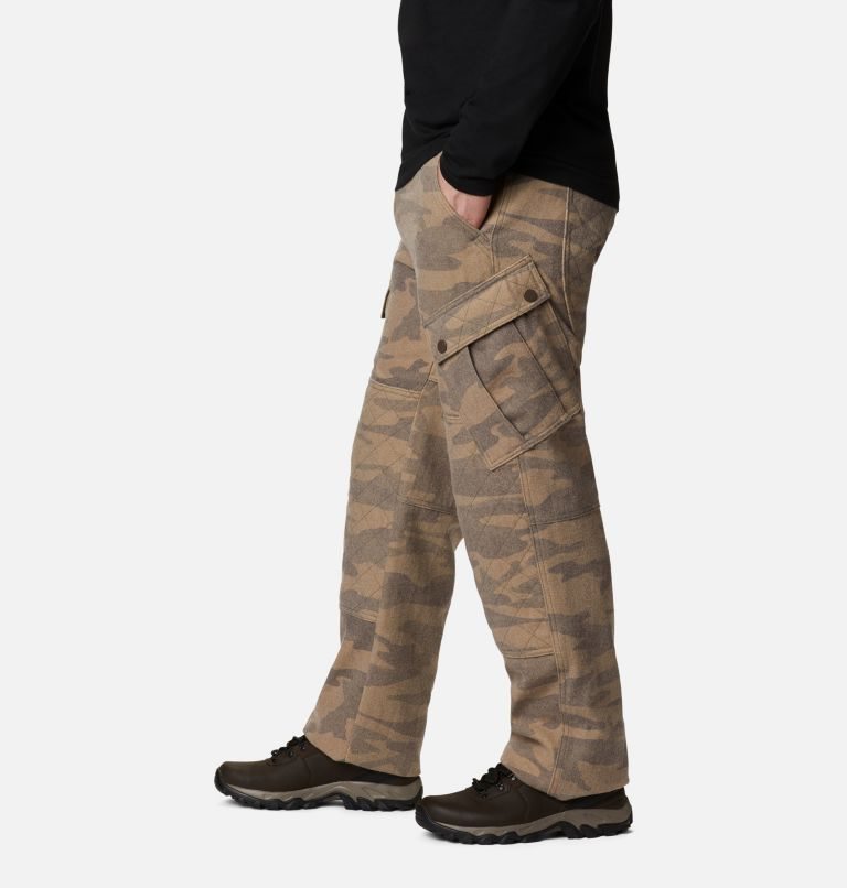 Men's Columbia PHG Gallatin Wool Pants Camo | CA-L61C5