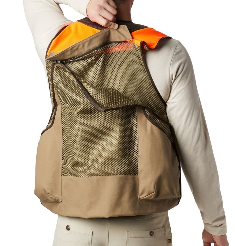 Men's Columbia PHG Ptarmigan Bird Vest Olive | CA-ZAL13