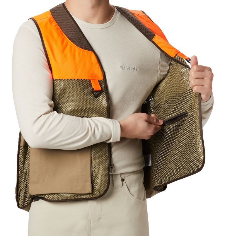 Men's Columbia PHG Ptarmigan Bird Vest Olive | CA-ZAL13