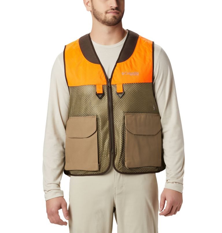 Men\'s Columbia PHG Ptarmigan Bird Vest Olive | CA-ZAL13