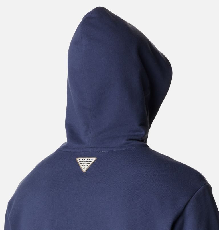 Men's Columbia PHG Utility Graphic Hoodie Navy | CA-F61A3