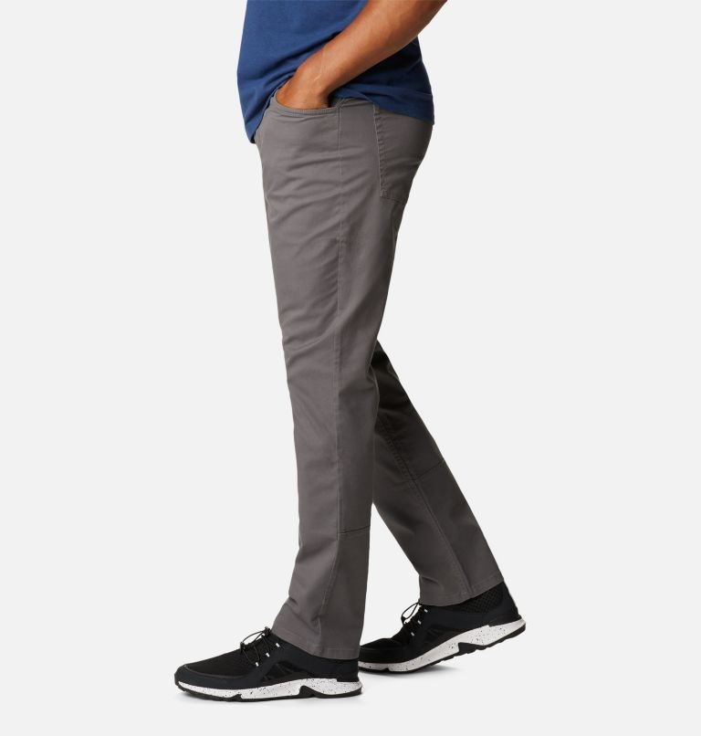 Men's Columbia Pacific Ridge 5 Pocket Pants Dark Grey | CA-D516A