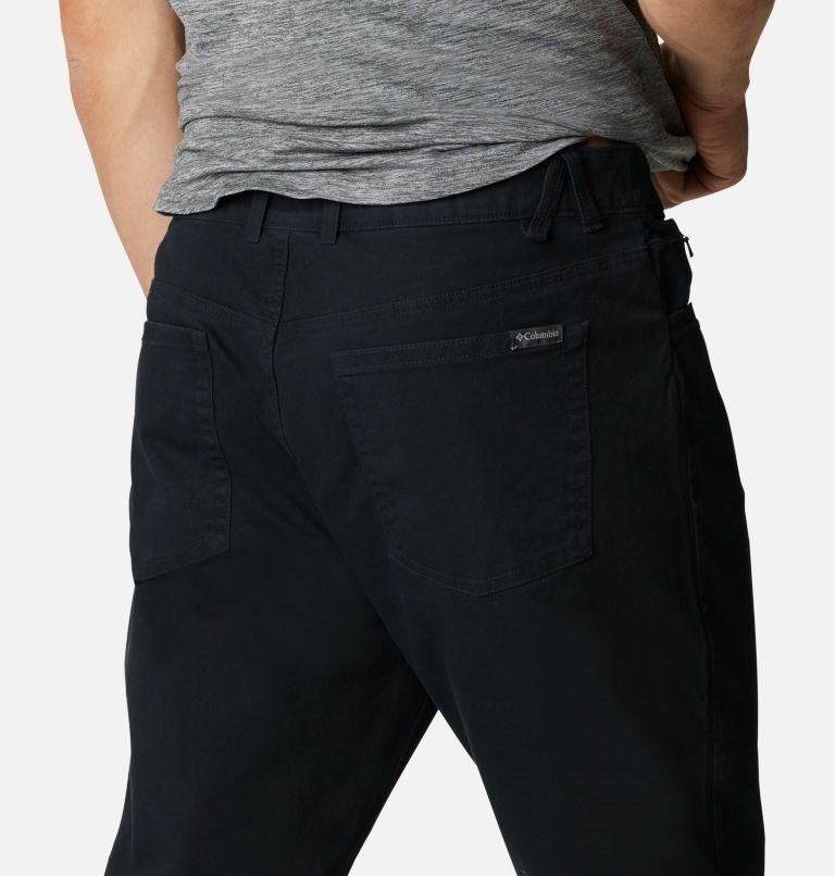 Men's Columbia Pacific Ridge 5 Pocket Pants Black | CA-IC5L6