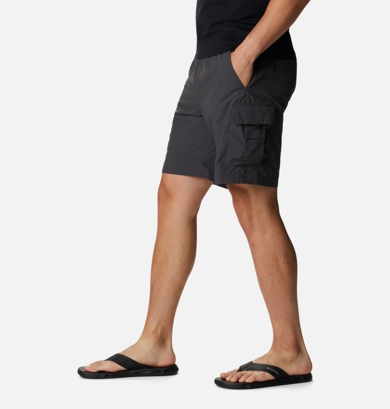 Men's Columbia Palmerston Peak Sport Shorts Black | CA-D4138