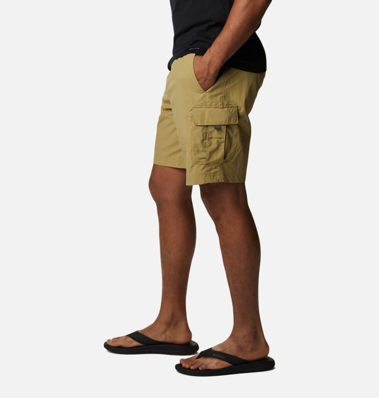 Men's Columbia Palmerston Peak Sport Shorts Khaki | CA-M6413