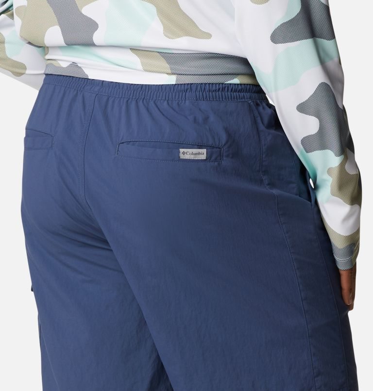 Men's Columbia Palmerston Peak Sport Shorts Navy | CA-N381L