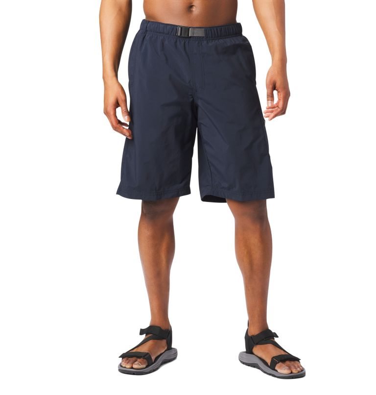 Men\'s Columbia Palmerston Peak Water Shorts Navy | CA-OL810