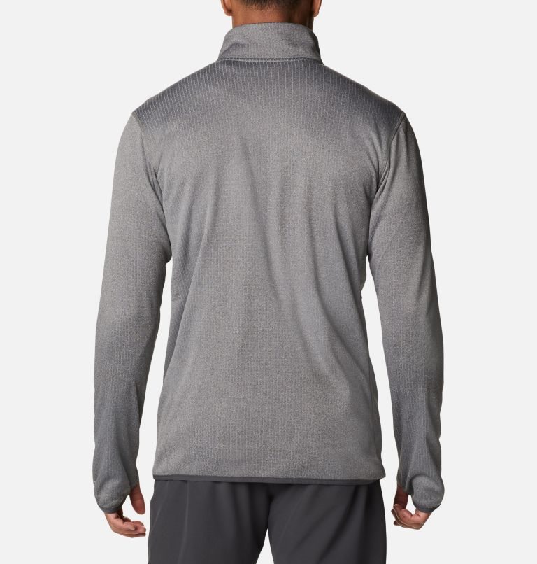 Men's Columbia Park View Full Zip Fleece Jackets Grey | CA-Q1638