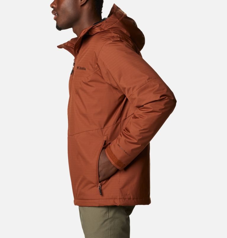 Men's Columbia Point Park Insulated Jackets Brown | CA-KC80L