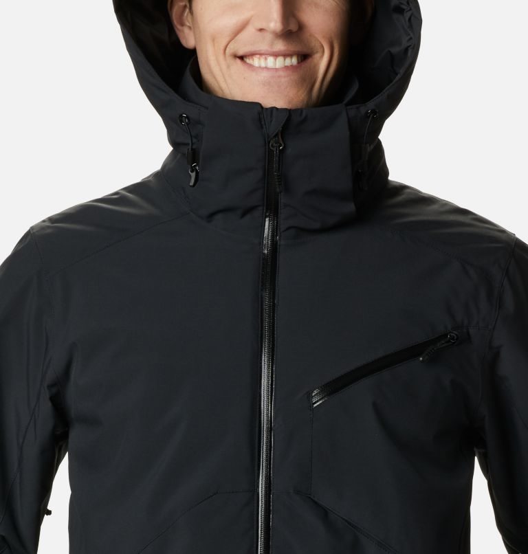 Men's Columbia Powder 8s Ski Insulated Jackets Black | CA-SA045