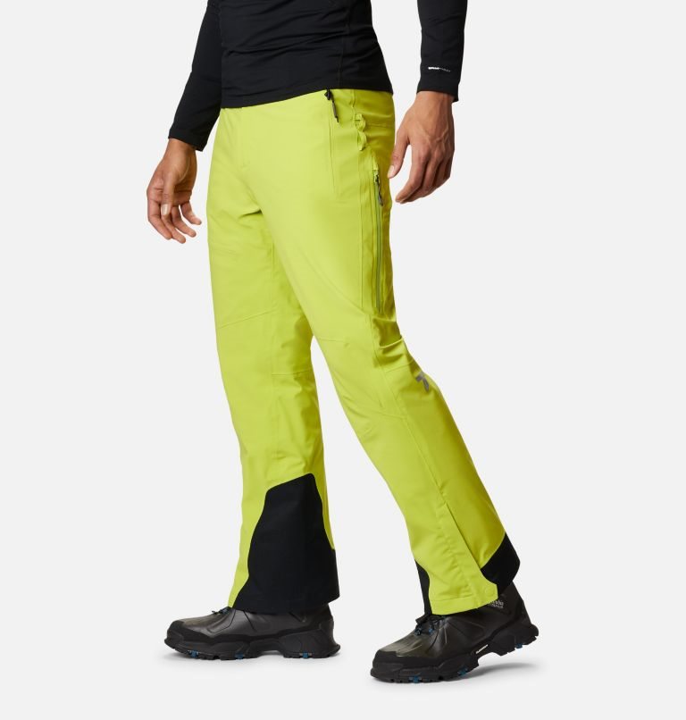 Men's Columbia Powder Keg III Pants Lemon | CA-AL310