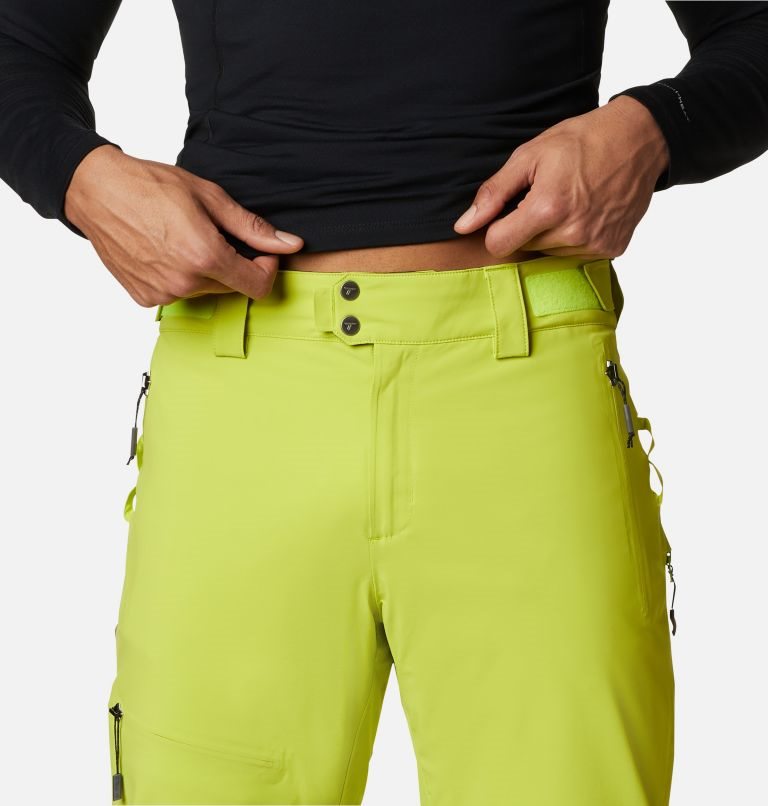 Men's Columbia Powder Keg III Pants Lemon | CA-AL310