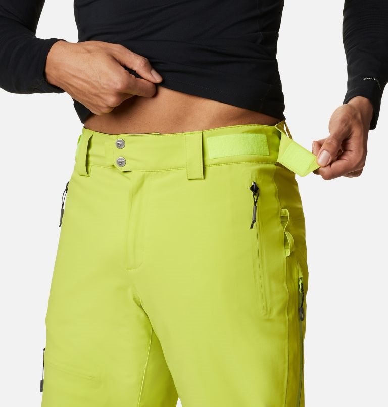 Men's Columbia Powder Keg III Pants Lemon | CA-AL310