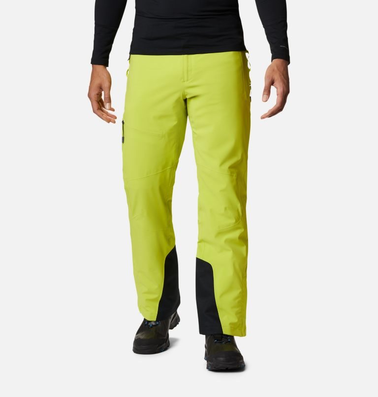 Men\'s Columbia Powder Keg III Pants Lemon | CA-AL310