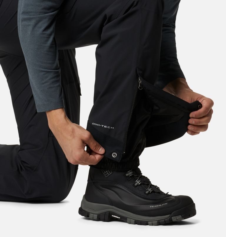 Men's Columbia Powder Stash Pants Black | CA-KC130