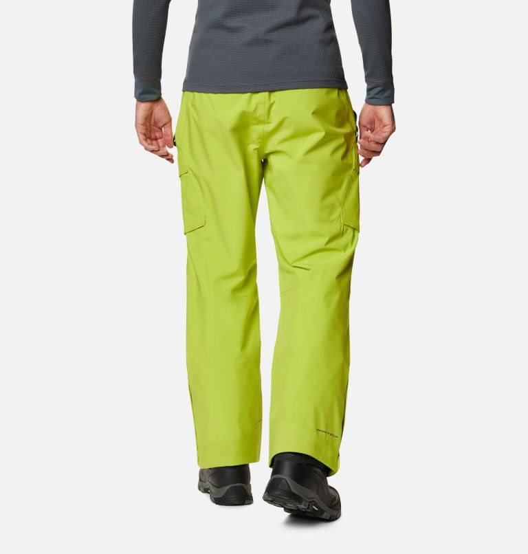 Men's Columbia Powder Stash Pants Lemon | CA-SCA1L