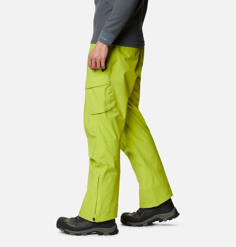 Men's Columbia Powder Stash Pants Lemon | CA-SCA1L