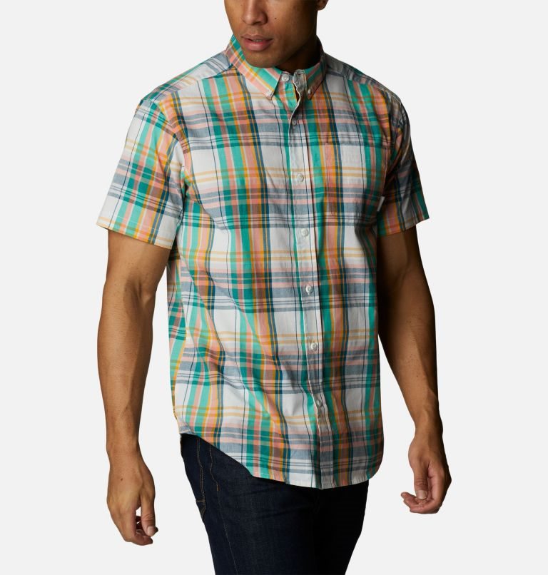 Men's Columbia Rapid Rivers II Short Sleeve Shirts Multicolor | CA-H0C1A