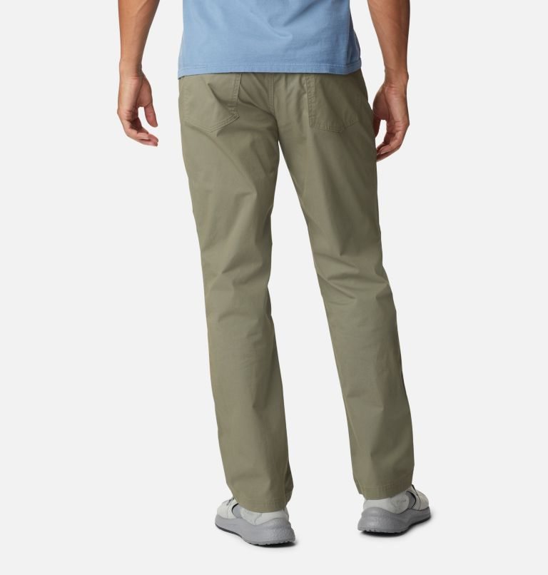 Men's Columbia Rapid Rivers Pants Olive | CA-Z1CA4