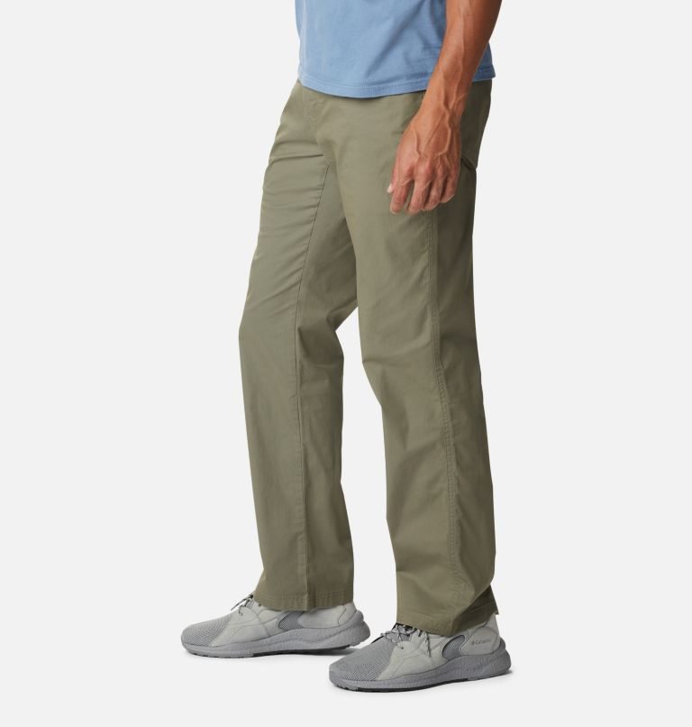 Men's Columbia Rapid Rivers Pants Olive | CA-Z1CA4