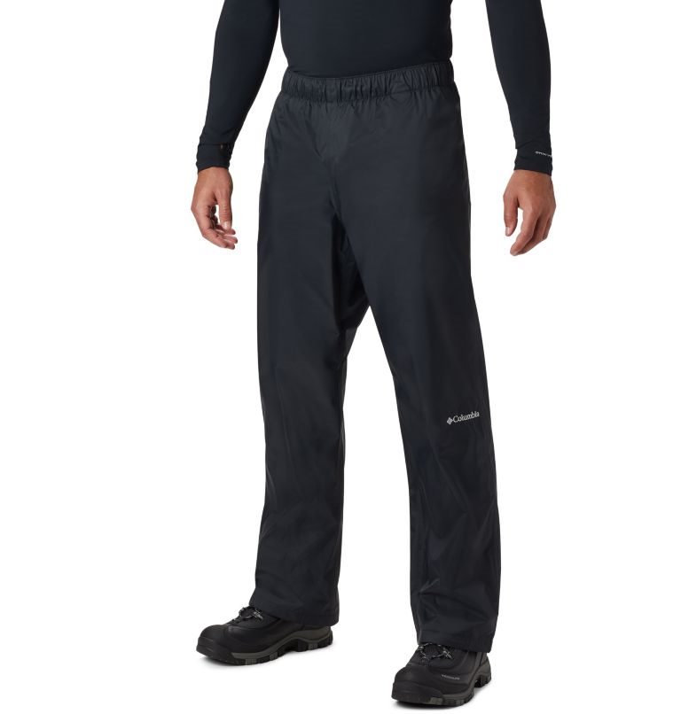 Men\'s Columbia Rebel Roamer Rain Pants Black | CA-IC358