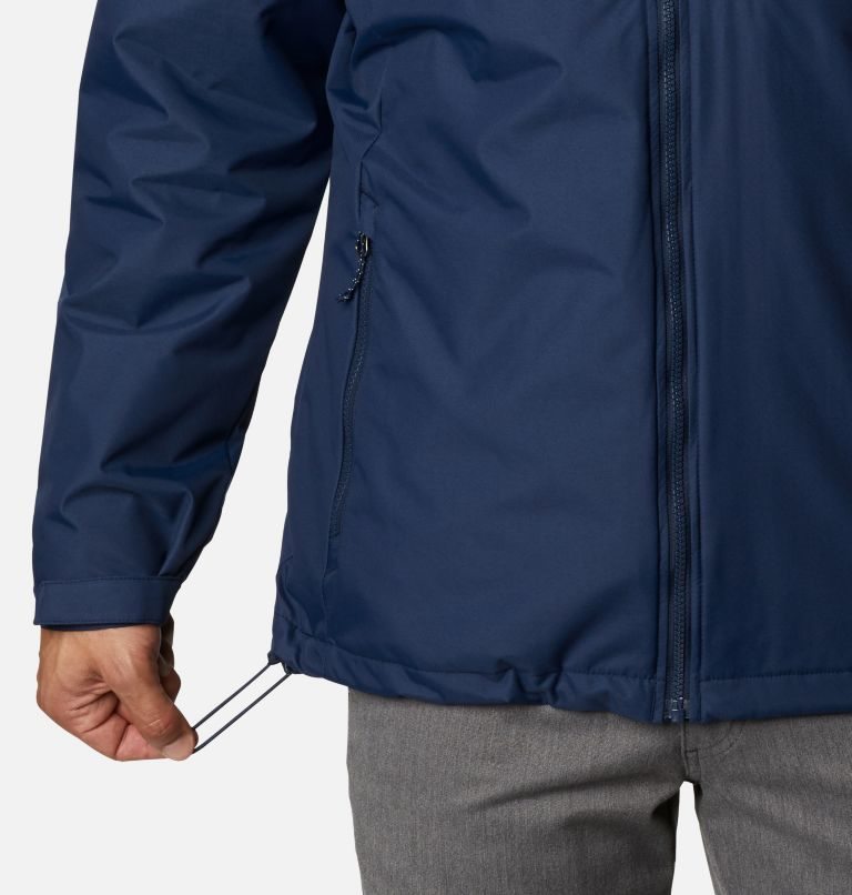 Men's Columbia Ridge Gates Interchange Jackets Navy | CA-P40L5