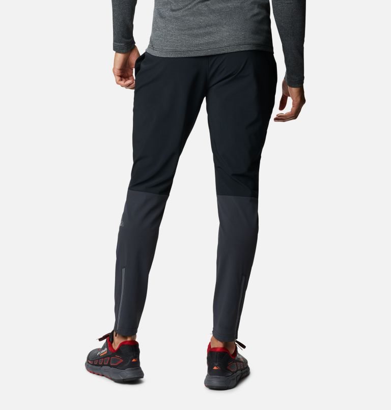 Men's Columbia Rogue Runner Train Pants Black | CA-JL156