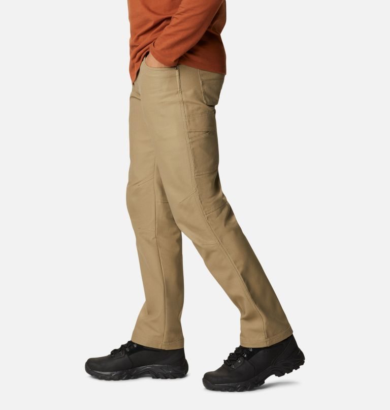 Men's Columbia Roughtail Field Pants Khaki | CA-ML6CA