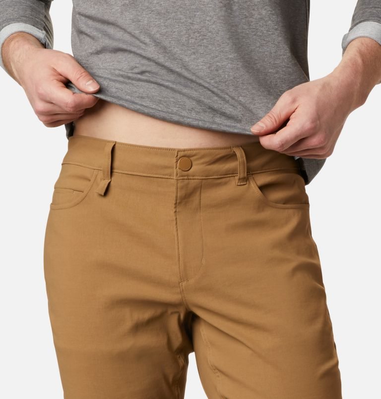 Men's Columbia Royce Range Pants Brown | CA-YL681