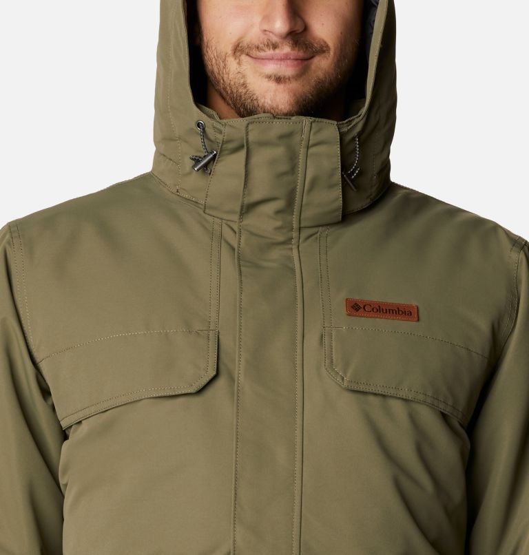 Men's Columbia Rugged Path Parka Jackets Olive | CA-HA14L