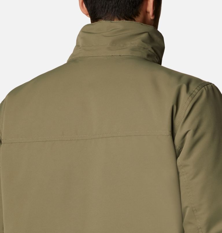 Men's Columbia Rugged Path Parka Jackets Olive | CA-HA14L