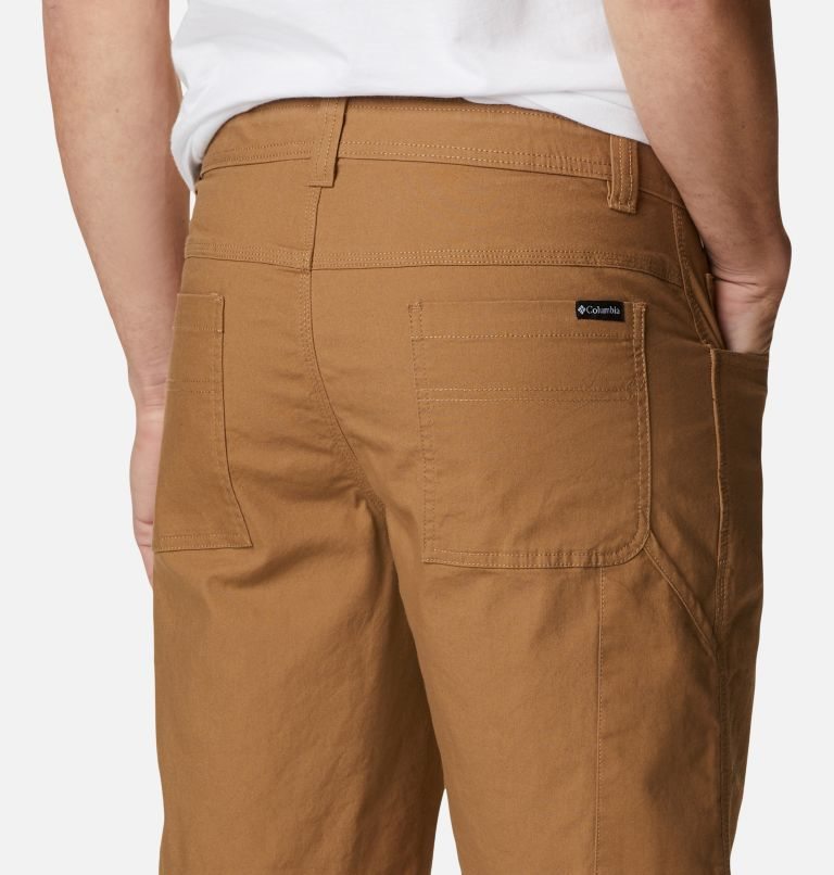 Men's Columbia Rugged Ridge Outdoor Shorts Brown | CA-C8LAC