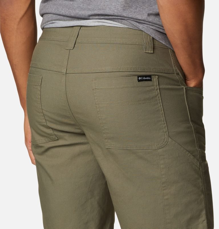 Men's Columbia Rugged Ridge Outdoor Shorts Olive | CA-I4L15