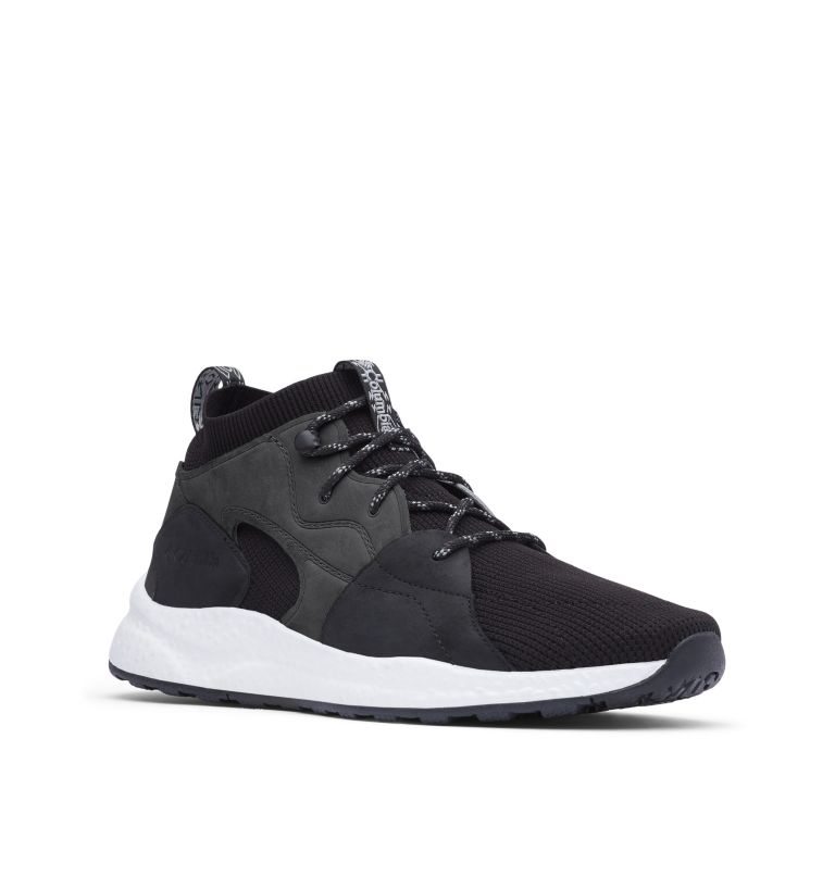 Men's Columbia SH/FT OutDry Mid Sneakers Black | CA-R61L0