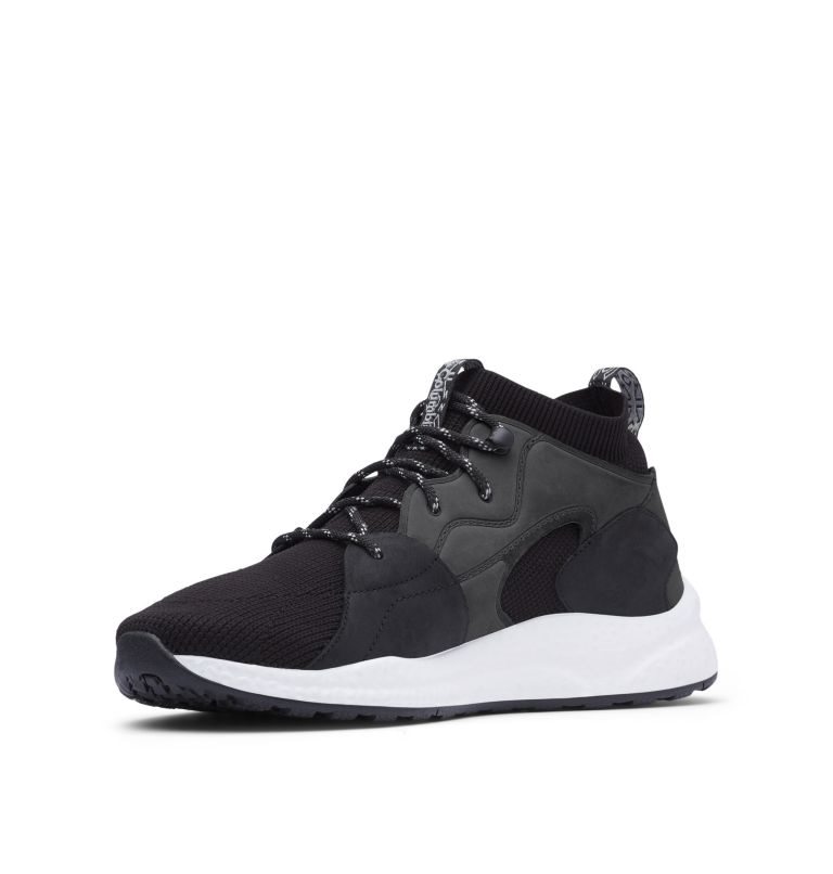 Men's Columbia SH/FT OutDry Mid Sneakers Black | CA-R61L0