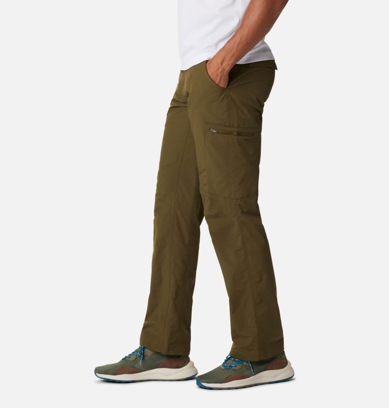 Men's Columbia Silver Ridge Cargo Pants Olive | CA-Z8C63