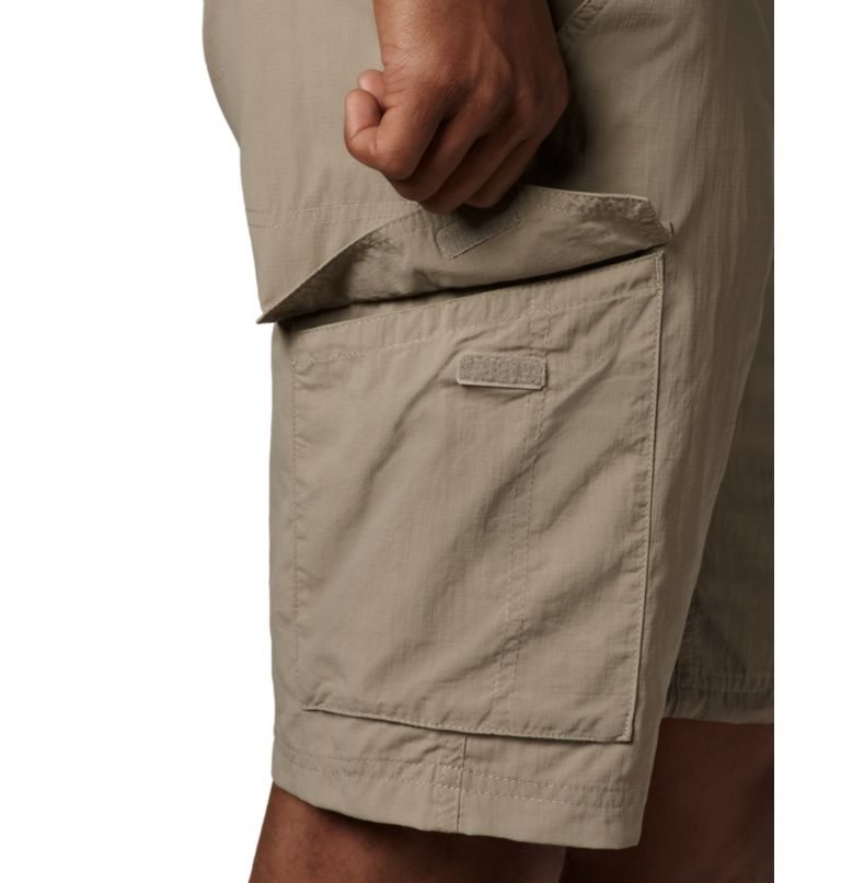 Men's Columbia Silver Ridge Cargo Shorts Khaki | CA-XC586