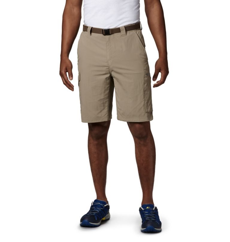 Men\'s Columbia Silver Ridge Cargo Shorts Khaki | CA-XC586